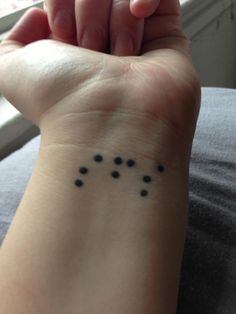 Mom Braille Tattoo